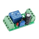 P Prettyia 高品質　DC 12V　NE555タイマースイッチ　調整可能　遅延リレーモジュール　0-10秒