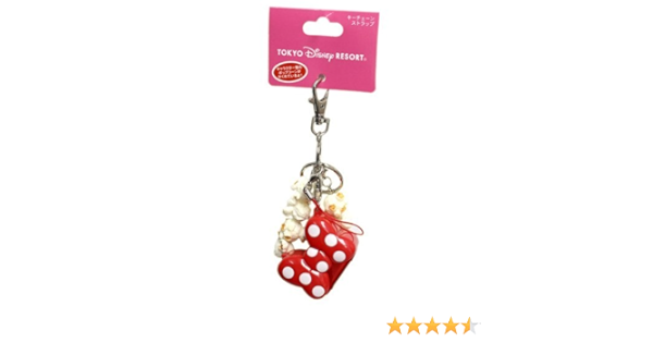 Amazon ミニー ポップコーンバケット キーチェーン ディズニーリゾート限定 携帯ストラップ おもちゃ おもちゃ