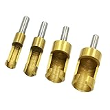 Flameer ドリルビットセット（4本）　穴開け　木工カッター　超硬　ボーリング　6mm 8mm 13mm 16mm　お買い得