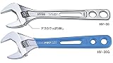 TOP トップ工業 HY-36G 薄型軽量ワイドモンキレンチ エコワイド