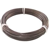 TRUSCO(トラスコ) カラー針金 ビニール被覆タイプ 2.0mm×25m ブロンズ TCWM-20BZ