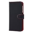 レイ・アウト SHARP AQUOS R2 手帳型 (ICカード収納ポケット/オートスリープ対応)マグネット 2トーン ブラック/レッド RT-AQR2ELC3/BR