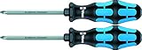Wera(ヴェラ) 50SPH クラフトフォーム ダイヤモンドドライバー 2X100 2本セット