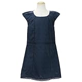 [クリスチャン・ディオール] Christian Dior ノースリーブ 子供ドレス ワンピース CD-0287NVY 10Aサイズ