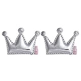Tovadoo キッズ 女の子 ヘアピン 2点セット 王冠　髪留め 可愛い　ショー　パーティー　4.5*3cm