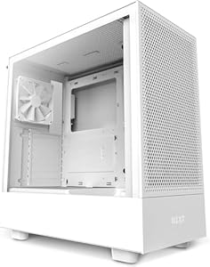 NZXT H5 Flow ミドルタワーケース White CC-H51FW-01
