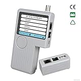 [TIWWS]3368 ネットワークケーブルテスターRJ11 RJ45 USB BNC 4 in 1 LANケーブルリモートトラッカー検出器