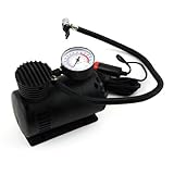 ポンプ，SODIAL(R)ポータブル 12V 自動カー電動エアーコンプレッサータイヤインフレータポンプ300 PSI　新しい