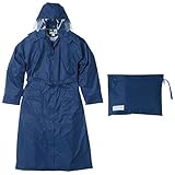 カジメイク レインコート レインタック ブルー120cm 3304