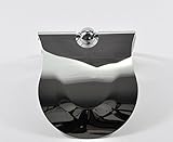 (スリーボックス)ThreeBox トイレット ペーパー ホルダー アンティーク調 欧風 ヨーロピアン調 陶器 花柄 カバー 紙巻器 ねじ 取り付け おしゃれ 高級感 (シルバー)