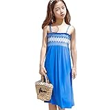 [XINXIKEJI]子供服 女の子ドレス サマードレス ストライプ 肩ひも ドレス 女の子 ビーチスカート 子供ワンピース キッズ服 お姫様ドレス ガールズワンピース 結婚式 100cm