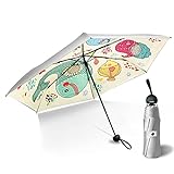 魚のイラストデザイン 日傘 超軽量 225g 折り畳み傘 UVカット 100 遮光 折りたたみ傘 遮熱 紫外線遮断 耐風撥水 晴雨兼用 手動