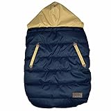 アスナロ（小物） 抱っこ紐 2WAY ホイップクリーム 秋冬用 ベビーカー装着 ベビーウォーマーF ネイビー