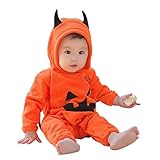 Burning Go ハロウィン 衣装 子供 クリスマス ロンパース デビル 悪魔 かぼちゃ ベビー パンプキンコスチューム 女の子 男の子 子供用 仮装 ダンス衣装 赤ちゃん 着ぐるみ 子供用 キッ