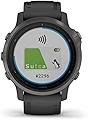 GARMIN(ガーミン) fenix 6 Sapphire Black DLC 音楽再生機能 マルチスポーツ型GPSウォッチ 【日本正規品】