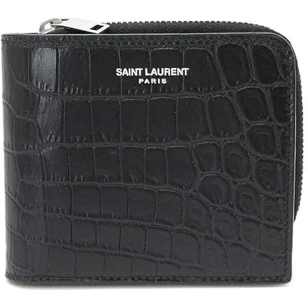 Amazon | サンローラン SAINT LAURENT メンズ 2つ折財布 サイフ 556268