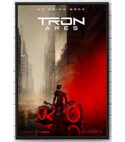 トロン・アレス　オリジナル映画ポスター トロン：アレス』重要人物写すキャラクターポスター＆ナイン・インチ
