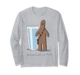 スターウォーズ チューバッカ ウーキー クッキーとミルク 長袖Tシャツ