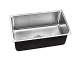 Just USX-1830-16 Deep Undermount Single Bowl with 16 Gauge Armor [並行輸入品]