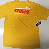 Kansas City Chiefsメンズビッグとトールサイズ3 x lラインScrimmageゴールドTシャツakac 97 3 x l