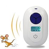 最新アップ 超音波タッチ式　ネズミ＆害虫駆除機 ネズミ対策　三種類変瀕率可能　八段階周波数変換可　LCDディスプレイ表示　音声放送　インテリジェントな害虫駆除装置 マウス、ラット、蛾、クモ、ゴキブリ、