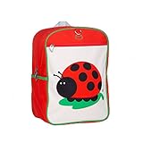 Beatrix New York Big Kidパック、Juju (てんとう虫)、1サイズ、レッド