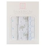 スワドルデザインズ Swaddle Designs スワドルライト ElephantChickies Lite SD-478PB Pastel Blue [並行輸入品]