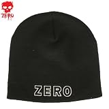 ゼロ ZERO スケートボード ニットキャップBold BeanieブラックNO05