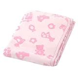 東京西川 ノルディックトイズ綿毛布 85×115㎝ ピンク LCH0709303-P