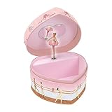 Ballet Heart Shape Music Box