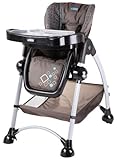 Mia Moda Alto Highchair, Browny Ciel by Mia Moda