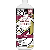 【数量限定 大容量】チャーミーマジカ 和モダンシリーズ 食器用洗剤 酵素プラス 和薔薇の香り 詰替用 大 880ml
