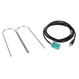 【ノーブランド品】3.5mmジャック MP3 AUX入力ケーブル 接続 シーニックルノークリオメガーヌエスパスモデュス対応