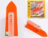 BIGMAN(ビッグマン) コテレベ210mm水平器付左官鏝 オレンジ