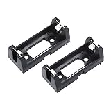 Saim Plastic Shell 3V CR123A Button Cell Battery Sockets Holder Case 2Pcs [並行輸入品]