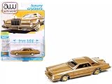 autoworld 1/64 リンカーン コンチネンタル 1979 ローライダー ゴールド Continental Lowrider オートワールド [並行輸入品]