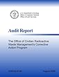The Office of Civilian Radioactive Waste Management's Corrective Action Program .
