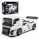 Mould King 10036 ナイトトラックモデルビルディングセット、1604+ ピース車構造キット、MOC車トラックビルディングブロック男の子のための子供14+/大人