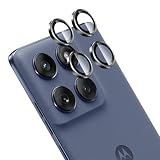 For Motorola Moto EDGE 60 Fusion/60/60 Pro/60s Pro カメラフィルム カメラ保護フィルム【旭硝子素材 9H強度】耐衝撃 飛散防止 キズ防止 高透過率 指紋・汚れ防止 気泡ゼロ 露出オーバー防止 簡単貼り付け レンズ保護フィルム ブラック