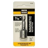Master Mechanic 160382 2-1/2 -Inch x 7/16 -Inch Magnetic Nutsetter [並行輸入品]