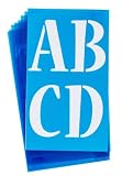 Westcott LetterCraft Stencil, 10cm Characters, Nueva Font