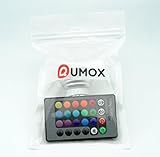 QUMOX　LED 電球ライト3W Mr16 RGB　16色　リモート付き　庭で照明する電球ライト