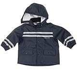 Polarn O Pyret Firemanレインコート(ベビー) カラー: ブルー