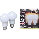 LED電球 E26 広配光 40形相当 電球色 2個セット アイリスオーヤマ LDA5L-G-4T32P