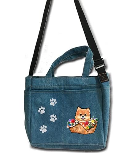 Amazon.co.jp: デニム ショルダーバッグ ファスナー付/内ポケット外