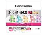 パナソニック ブルーレイディスク 日本製 録画用2倍速 25GB(単層 書換型) 10枚パック COOLWHITE LM-BE25C10W