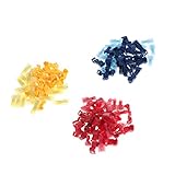 B Baosity 60個セットメス オス 端子 ワイヤー クリンプ コネクタ 便利な