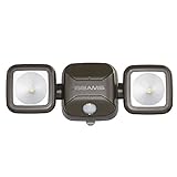 Mr. Beams MB3000 High Performance Wireless Battery Powered Motion Sensing Led Dual Head Security Spo