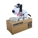 TopTops自動コイン銀行Savingsボックスキュート犬Coin Bank Pretty suit for kids (ホワイト)