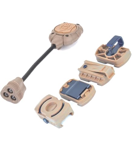 Amazon.co.jp: タクティカル ヘルメット ライト ミリタリー ヘルメット